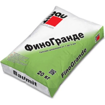 Image 1 of BAUMIT ШПАКЛОВКА БАУМИТ fino grande 20кг ГИПСОВА
