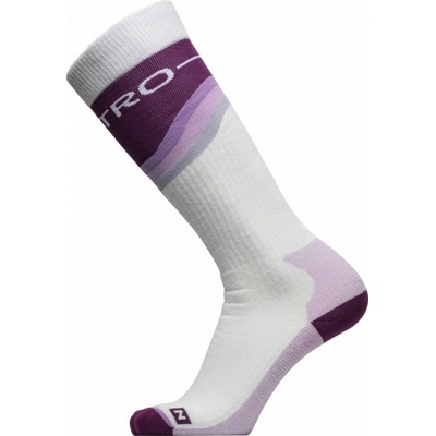 Nitro Womens Cloud 5 Socks wht-purple tones