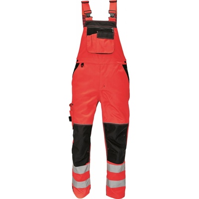 Cerva Reflexné montérky na traky Knoxfield Hi Vis červená