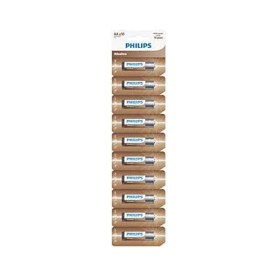 Philips LR6AL10S/10 ELEM ALKALI AA 10-BLISTER (LR6AL10S/10)