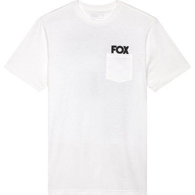 Fox Big F Ss Prem Tee Optic White