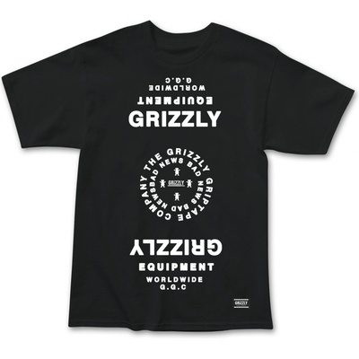 Grizzly Mirrored Tee black