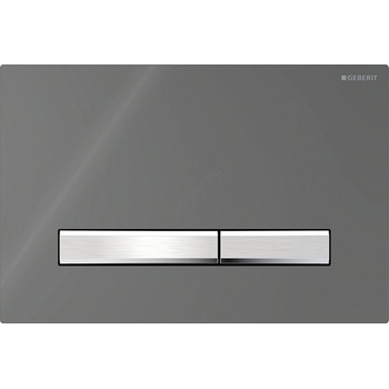 Geberit 115.788. SD. 2-бутон за промиване Sigma50 24, 6x16, 4 cm антрацит/матов хром (GB0067)