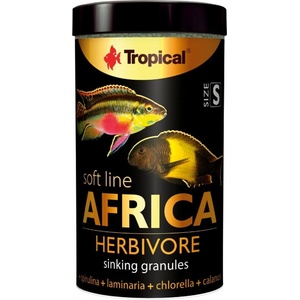 Tropical Soft Line AFRICA Herbivore - S, 250мл / 150г