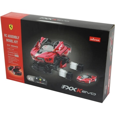 Rastar RC Ferrari FXX K Evo červený KIT 1:18