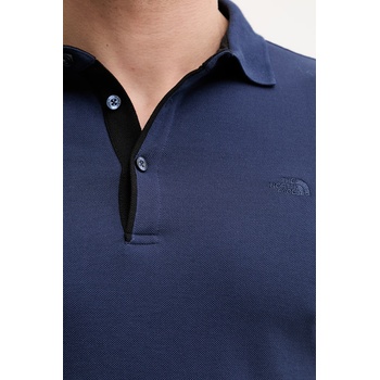 The North Face Памучна тениска с яка The North Face Premium Slim (NF0A8C1N8K21)