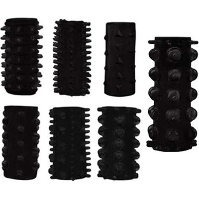 Chisa-novelties Комплект пенис удебелители "gk power black" 7 броя