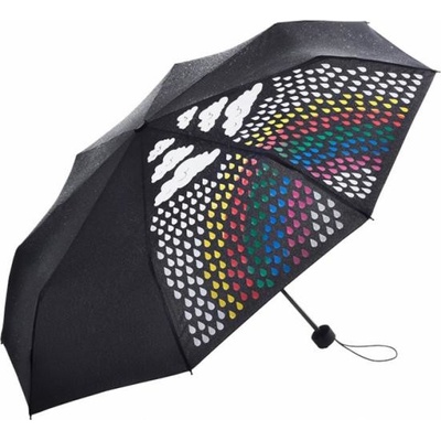 Fare dámský skládací deštník Colormagic MINI černý 5042