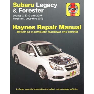 Subaru Legacy (10-16) & Forester (09-16) | Haynes (2017)