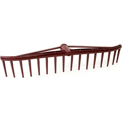 Hrable na seno Longbow 16 zubé, plastové, na lístie, bez násady