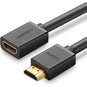 UGREEN Удължителен HDMI кабел (500 см) - Ugreen 4K HDMI Female to HDMI Male Extension Cable (черен) (HD107 (10146))