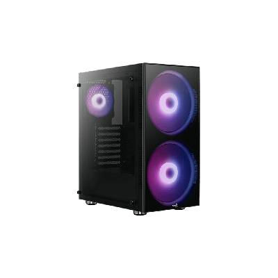 Aerocool Python ARGB MID TOWER CASE - Black ACCM-PB15033.11