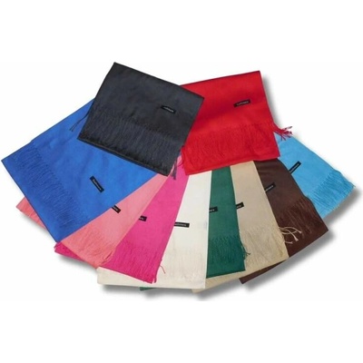 Kašmírová šála Kugo pro děti i dospělé sytě růžová – Zboží Dáma