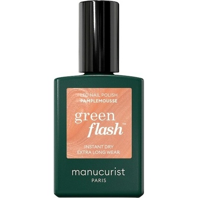 manucurist-Paris Nehty Lak-na-nehtyGreen FlashLED gelová barva na nehty Pamplemousse 15 ml (35 867,00 Kč / 1 l)