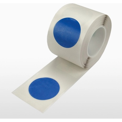 Podlahové vyznačovací body WT-5126 – PVC, modrá, 75 mm × 25 m