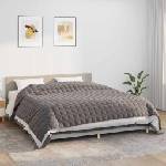Pure Line Home Тежко одеяло сиво 235x290 см 11 кг
