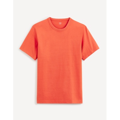 Celio Памучна тениска Tebox Celio Celio | Oranzhev | МЪЖЕ | S