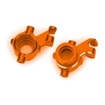Traxxas предна алуминиева главина оранжево анодирана (чифт)