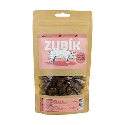 JOPOPETPochoutka ZUBÍK Vepřové kotlety s kurkumou 200 g