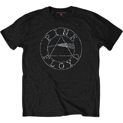 Pink Floyd Circle Logo Embellished Black L Риза (<![CDATA[PFTS91MB03]]>)