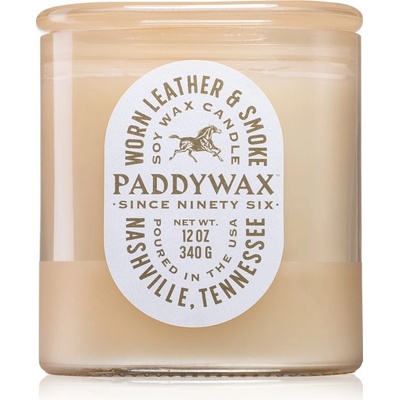 Paddywax Vista Worn Leather & Smoke 340 g