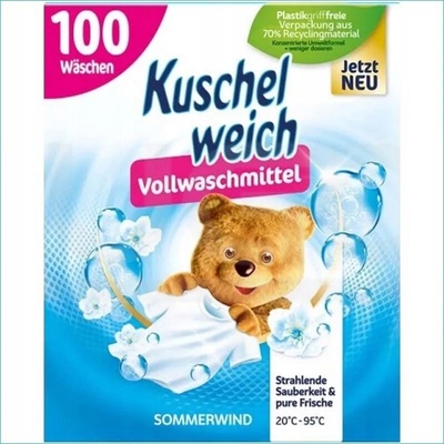 Kuschelweich prací prášek na bílé prádlo 5,5 kg