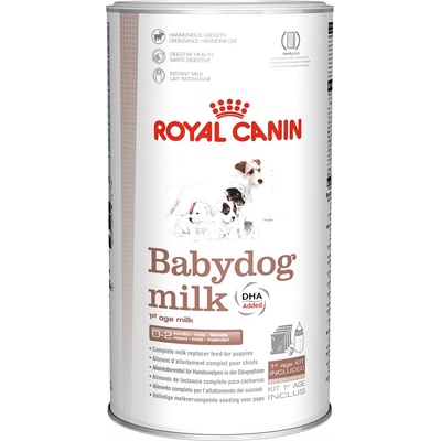Royal Canin BABYDOG MILK Puppy/Junior- Адаптирано мляко за кученца след раждането. -400гр