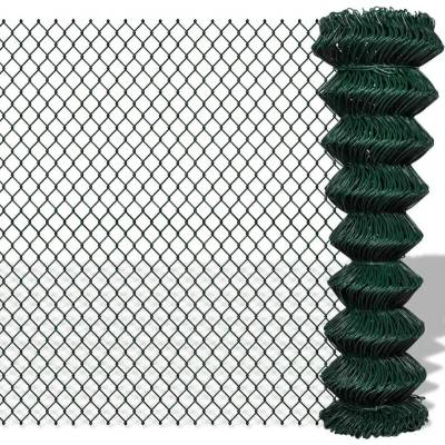 vidaXL Drátěné pletivo ocel 1,5 x 25 m zelené