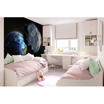 DIMEX ART s. r. o Самозалепваща се флизелинова фототапета голям астероид 375 x 250 см