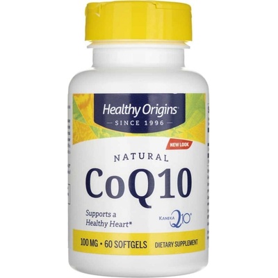 Healthy Origins Koenzým Q10 100 mg 60 mäkkých gélov
