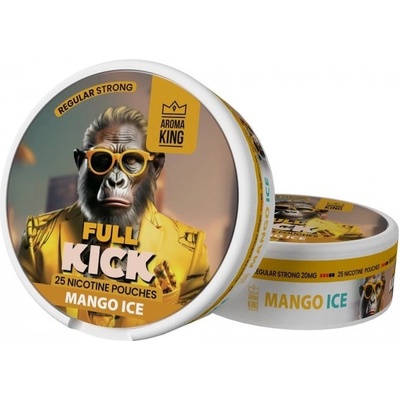 Aroma King Full Kick mango ice 20 mg/g 25 sáčků – Zboží Dáma