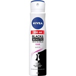 Nivea Black & White Invisible Clear deo spray 250 ml