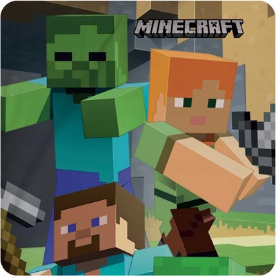 Halantex Osuška Minecraft / ručník Minecraft Alex 70x140 cm