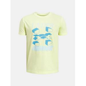 Under Armour UA B SPLIT BIG LOGO SS Тениска за момчета Under Armour | Zhalt | Момчешки | 122