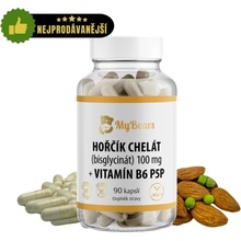 MyBears Hořčík chelát 100 mg + B6 1,4 mg P5P 90 ks