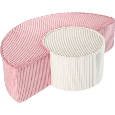 Wigiwama Pink Mousse Pouffe Set WGM-013-7