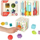 KIK KX5466_2 Flexibilná senzorická kocka s triedičom tvarov