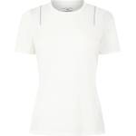 Castore Фланелка с къс ръкав Castore Women's Short Sleeve Performance Gym Top - Brill White