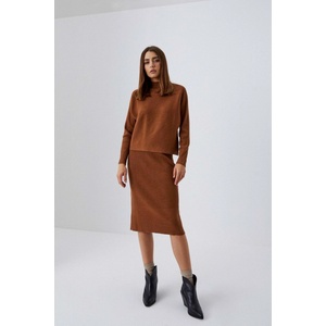 Moodo Кафява дамска пола Moodo Moodo | Kafyav | ЖЕНИ | XS - zoot - 33,23 лв