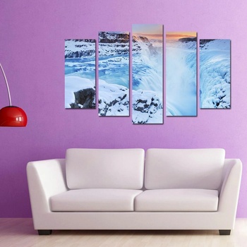 Art gift Декоративен панел за стена Waterfall in Iceland