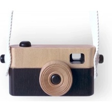 Craffox detský drevený fotoaparát PixFox čierny