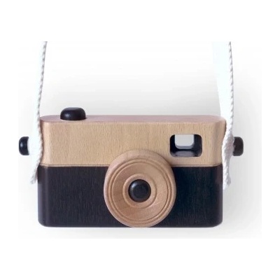 Craffox detský drevený fotoaparát PixFox čierny