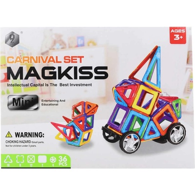 Magkiss magnetická stavebnice 36 ks