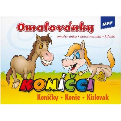 MFP 5300328 omaľovánky Koníky
