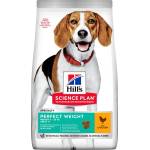 Hill's Hill s Science Plan Perfect Weight за средни възрастни кучета с пиле 12 кг