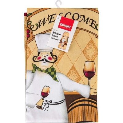 Banquet Zástěra s kapsou COOK I