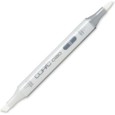 Lihová fixa COPIC Ciao oboustranná Brush & Chisel, Colorless blender (0)