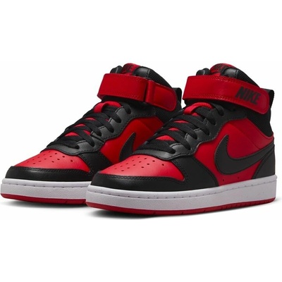 Nike topánky Court Borough Mid 2 (Gs) CD7782 602 čierna