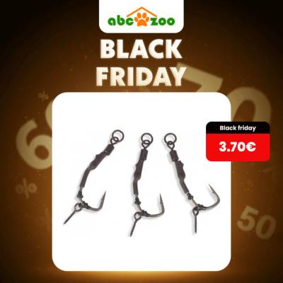 Anaconda Montáž Piercer Ronnie Rig Angle 90 Tgx Micro Barb 3 ks veľ.8