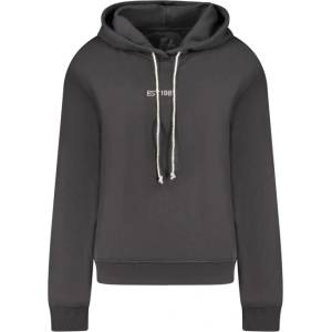 Guess jeans Дамска спортна блуза без цип guess jeans, Размер l, Цвят Черен (w5rq00kby51_nejblk)